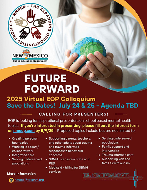 EOP Save the Date/Call for Presenters Flyer
